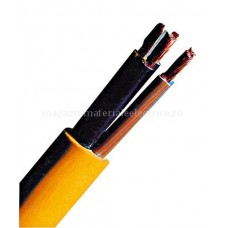 Cablu flexibil, PVC, pentru şantiere XYMM-J 4x1,5 K35 50m galben Schrack XC061104L