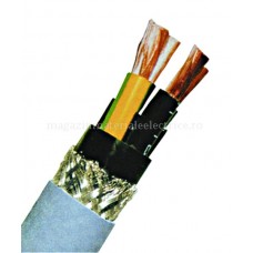Cablu, izolaţie PVC pentru conectare motoare SLM-JZ 4 x 1,5 gri 0,6/1 KV Schrack XC810001