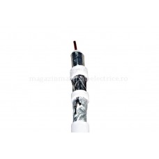 Cablu coaxial DIGI-SAT 3030, 75 Ohm, PVC alb, colac 100m Schrack XC1609901