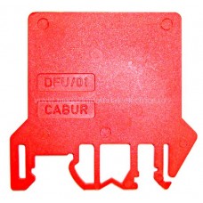 Placă de separare circuite DFU4, roşu, pentru CBD.4 - 16 IK108004-- Schrack Romania