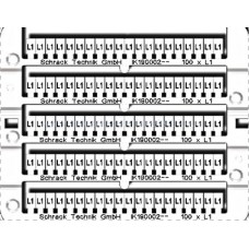 Etichete pentru cleme şir "L1" (100x) IK190002-- Schrack Romania