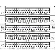 Etichete pentru cleme şir "251-300" (2x) IK190251-- Schrack Romania