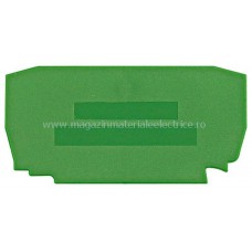 Element terminal pentru cleme tip YBK 6, verde IK632206-- Schrack Romania